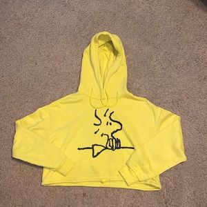 Cropped PEANUTS hoodie